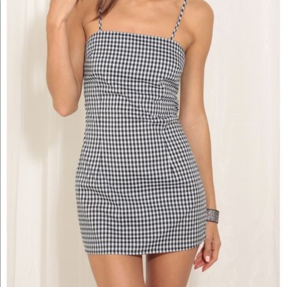 Free People Dresses & Skirts - Lucy in the sky Gingham Mini Dress